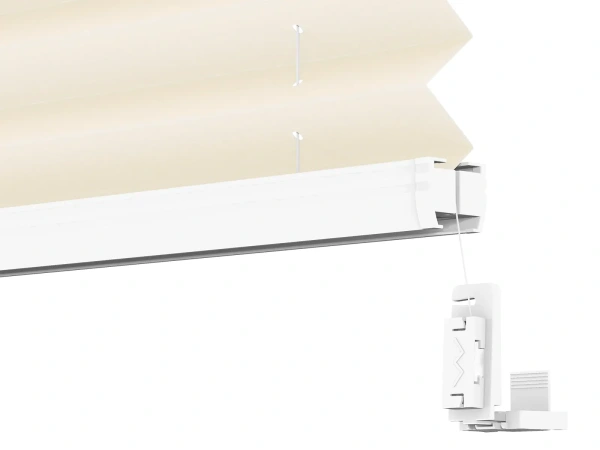 Plisé rolety LUX - látka Almond 11063 - PEARL 4