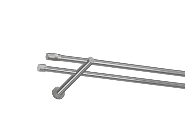 Garniža 16x16mm - 2rady - CYLINDER - satin 1