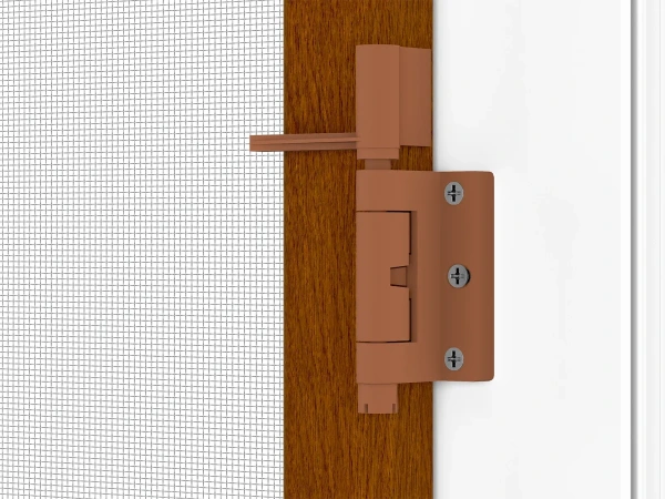 Siete proti hmyzu na DVERE - pántové - DUB ZLATÝ - drevoimitácia - bez priečky 9