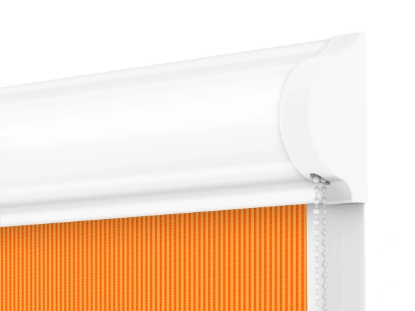 Jaluzele cu role SWING PREMIUM - zi și noapte - material Bahama 1802 - portocaliu 3