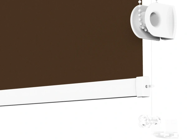 Roleta MINI - látka Madagaskar 066 - tmavo hnedá - (zatemňujúca) 3