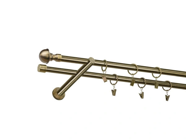 Garniža 16x16mm - 2rady - BOSTON - antik