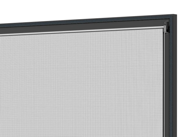 Plase anti-insecte pentru FERESTRE DIN ALUMINIU - fixe - SPRING - antracit RAL7016 2