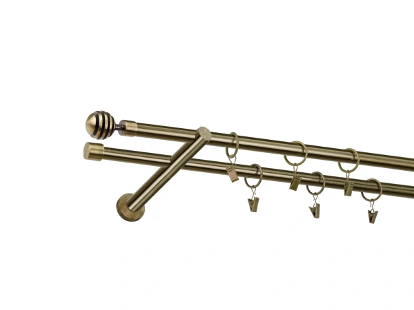 Garniža 16x16mm - 2rady - VERONA - antik