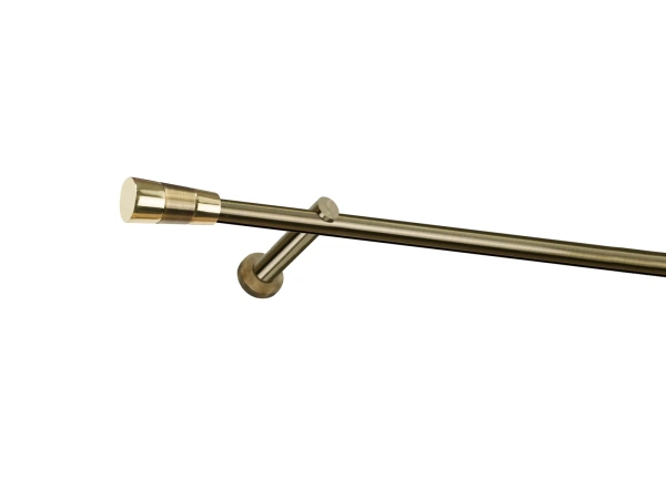 Garniža 19mm - drážková tyč - 1rad - VOLEO - antik 1