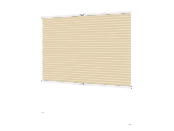 Plisé rolety LUX - látka Almond 11192 - BLACKOUT (zatemňujúca) 2