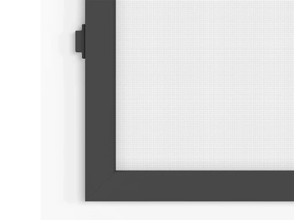 Siete proti hmyzu na DVERE - pántové - ANTRACIT - RAL 7016 - s priečkou 6