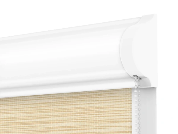 Roleta SWING PREMIUM - deň a noc - látka Maurícius 63 - svetlo žltá (borovica) 3