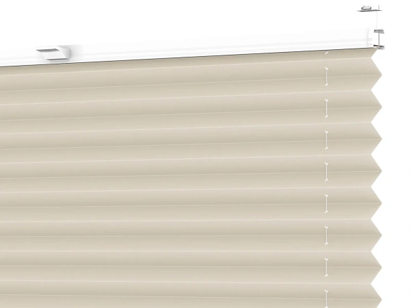 Plisé rolety LUX - látka Crafted linen 11064 - PEARL