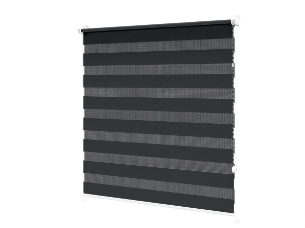 Rolete MINI+ zi-noapte - material Zakynthos 10 - negru 2