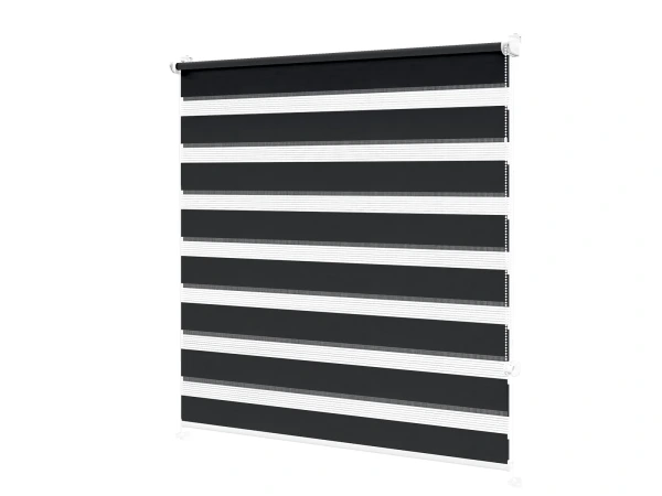 Rolete MINI+ zi-noapte - material Zakynthos 10 - negru 1