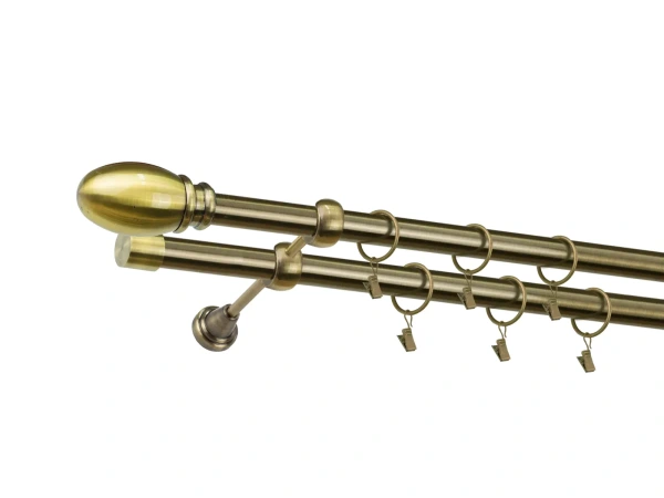 Garniža 25x25mm - 2rady - BELUNO - antik