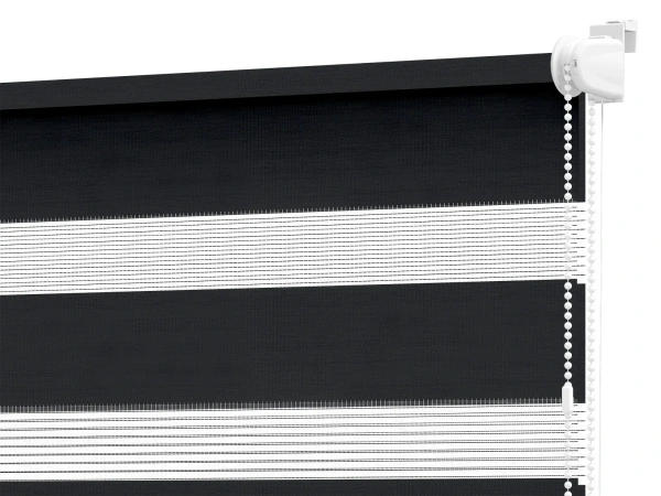 Rolete MINI+ zi-noapte - material Zakynthos 10 - negru