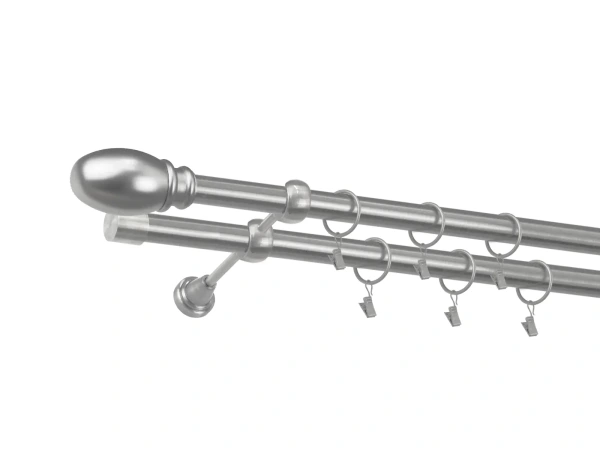 Garniža 25x25mm - 2rady - BELUNO - satin