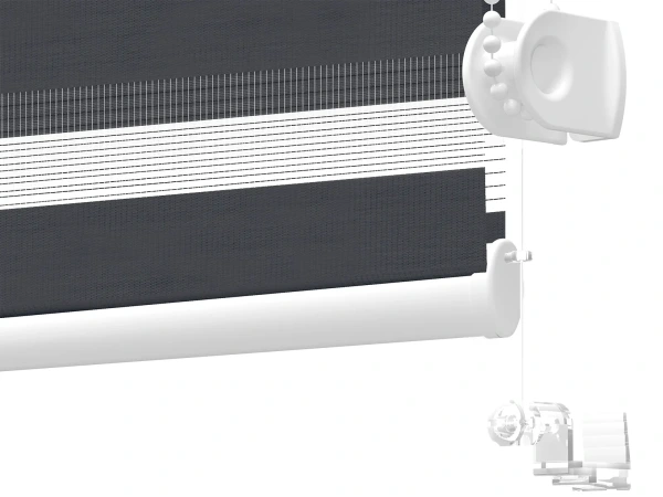 Rolete MINI+ zi-noapte - material Zakynthos 11 - antracit 4