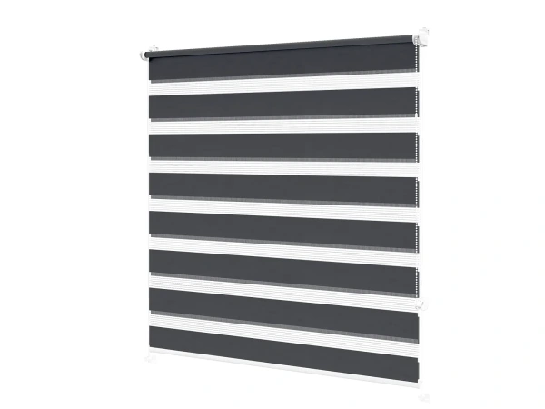 Rolete MINI+ zi-noapte - material Zakynthos 11 - antracit 1