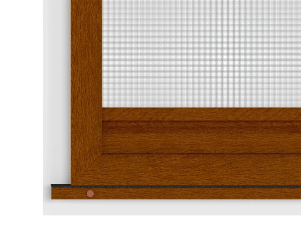 Siete proti hmyzu na DVERE - posuvné - DUB ZLATÝ - drevoimitácia - bez priečky 8