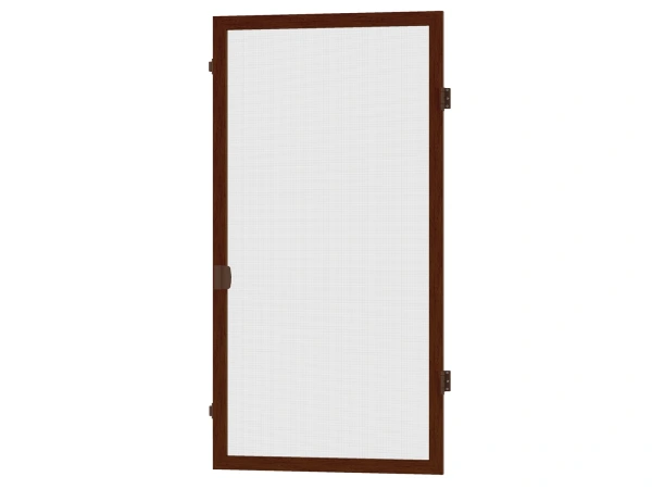 Siete proti hmyzu na DVERE - pántové - ORECH - drevoimitácia - bez priečky