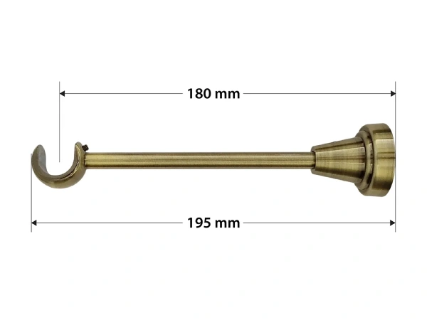 Garniža 19mm - 1rad - VOLEO - antik 4
