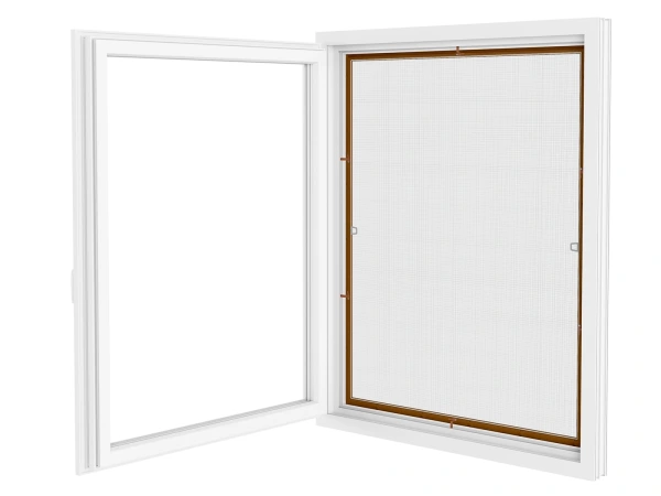 Siete proti hmyzu na OKNO - pevné - BOROVICA drevoimitácia 2