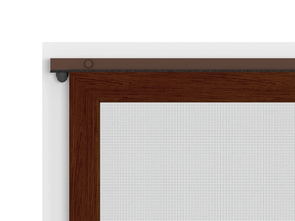 Siete proti hmyzu na DVERE - posuvné - ORECH - drevoimitácia - bez priečky 6