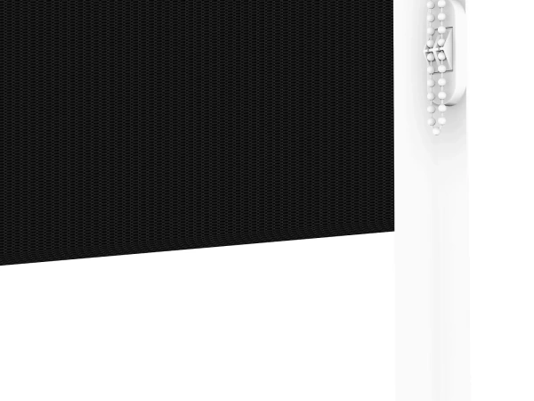 Jaluzele cu role SWING PREMIUM - zi și noapte - țesătură Zakynthos 10 - negru 4