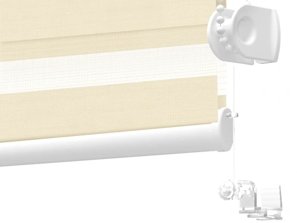 Rolete MINI+ zi-noapte - material Miami 1303 - cafea cu lapte 4
