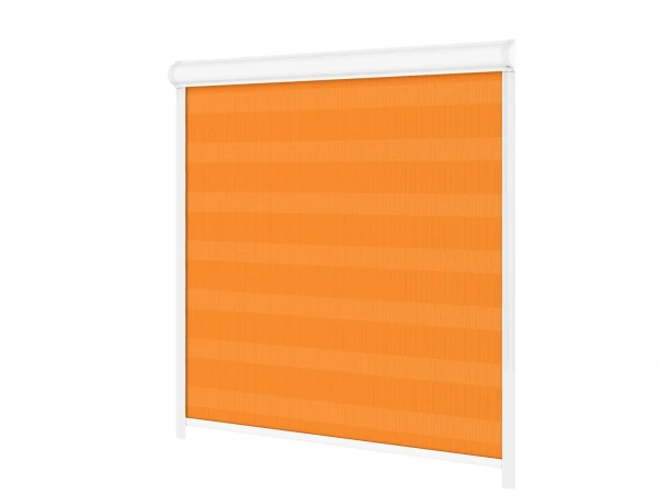 Roller blind SWING LITE - zi și noapte - material Bahama 1802 - portocaliu 2
