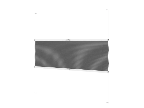 Plisé rolety LUX - látka Soft grey 11194 - BLACKOUT (zatemňujúca) 3