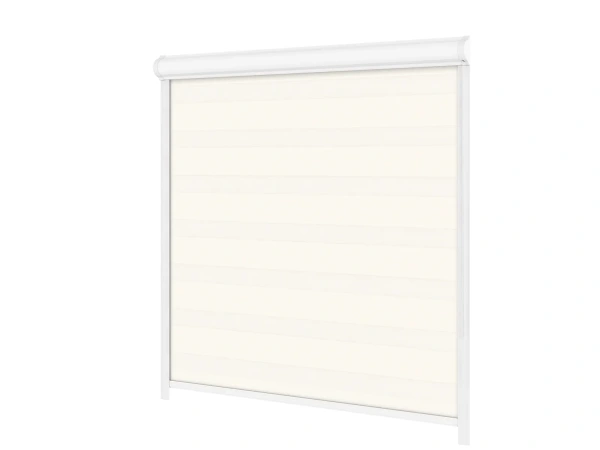 Roller blind SWING LITE - zi și noapte - țesătură Zakynthos 03 - fildeș 2