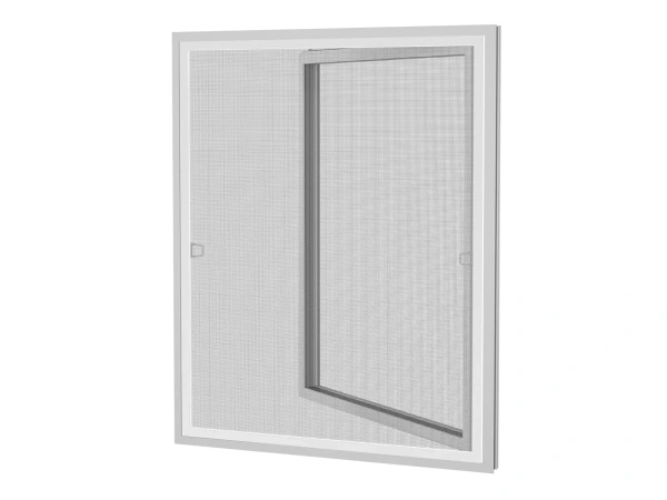 Plase anti-insecte pentru FERESTRE DIN ALUMINIU - fixe - SPRING - GRI - RAL 9006 6