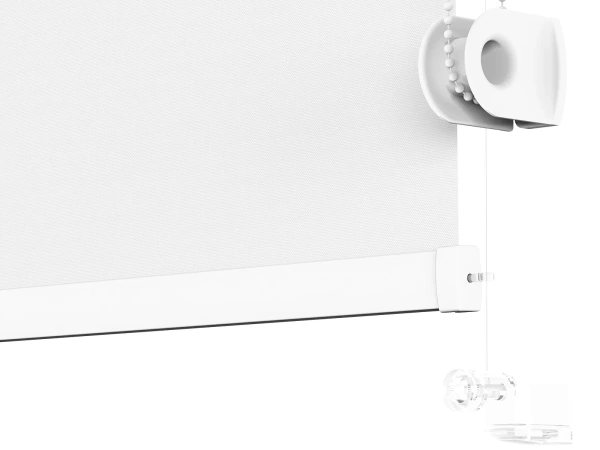 Roleta MINI - látka Madagaskar 051 - biela - (thermo) 3