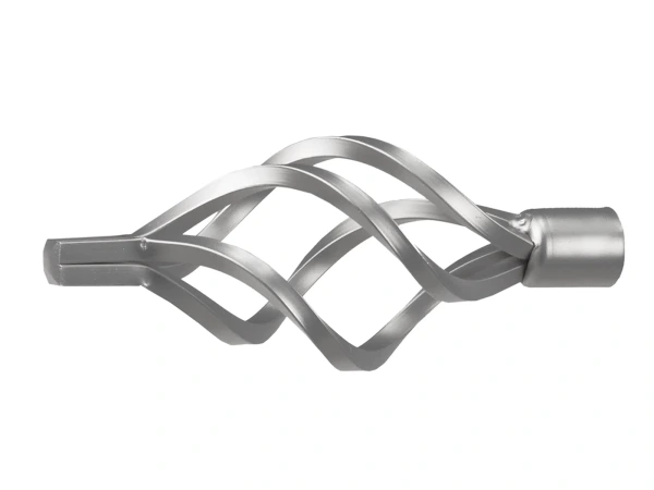 Garniža 16x16mm - 2rady - GUĽA AZUR - satin 2