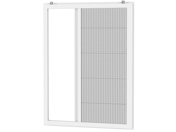 Siete proti hmyzu na OKNO - PLISÉ KLIK - BIELA - RAL 9016 1