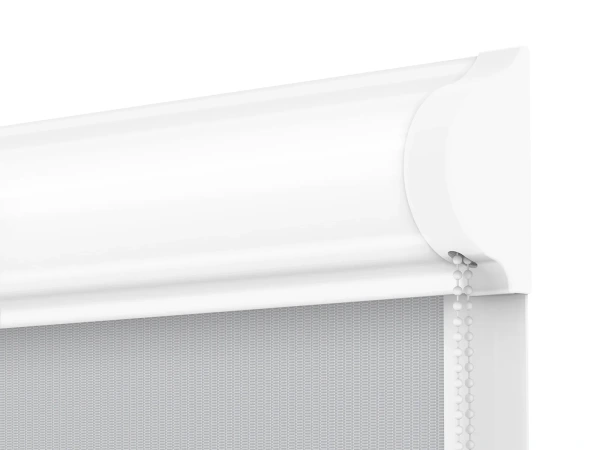 Jaluzele cu roll SWING PREMIUM - zi și noapte - țesătură Zakynthos 12 - gri 3
