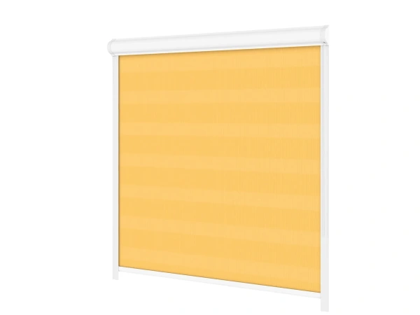 Jaluzele cu role SWING LITE - zi și noapte - material Bahama 1803 - portocaliu deschis 2