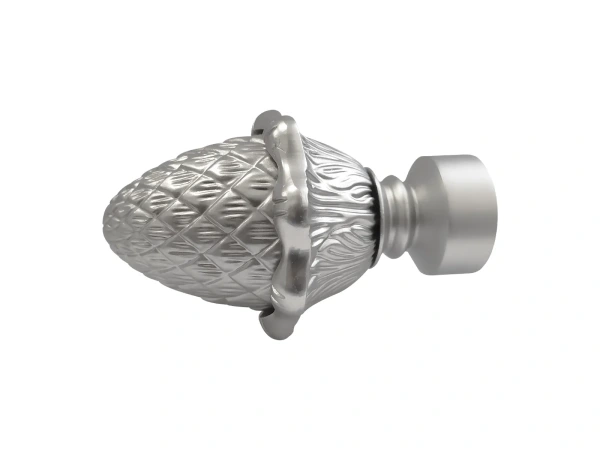 Garniža 25x16mm - 2rady - ŽALUĎ - satin 2