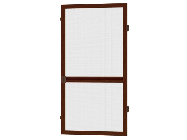 Siete proti hmyzu na DVERE - pántové - ORECH - drevoimitácia - s priečkou