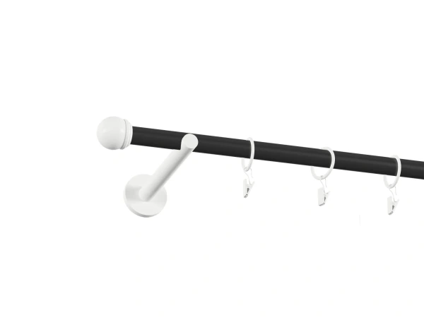 Garniža 19mm obyčajná tyč - 1rad - TODI MAX - čierno biela