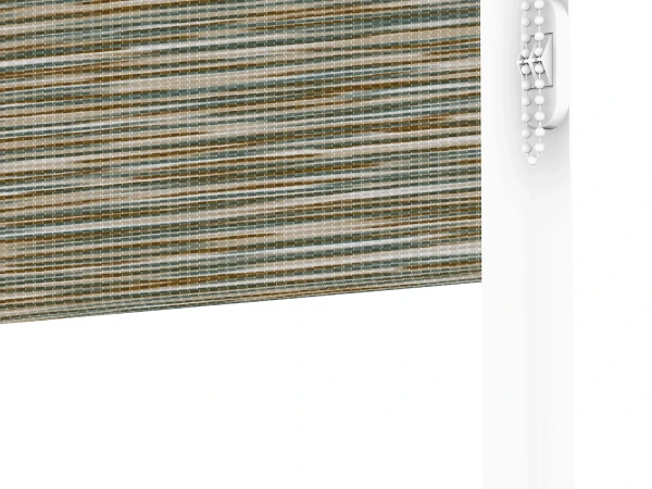 Roleta SWING LITE - deň a noc - látka Maurícius 64 - canvas dekor 4