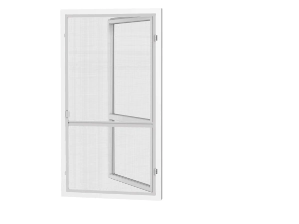 Plase anti-insecte pentru UȘI - cu balamale SLIM - GRI RAL9006 1