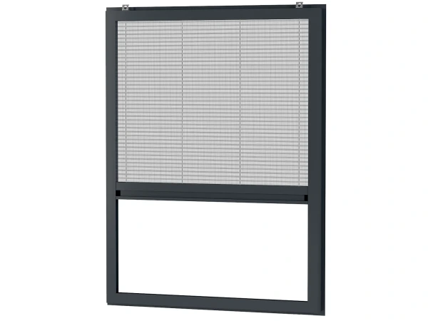 Plase anti-insecte pentru ferestre - PLISSE CLICK - ANTRACIT - RAL 7016