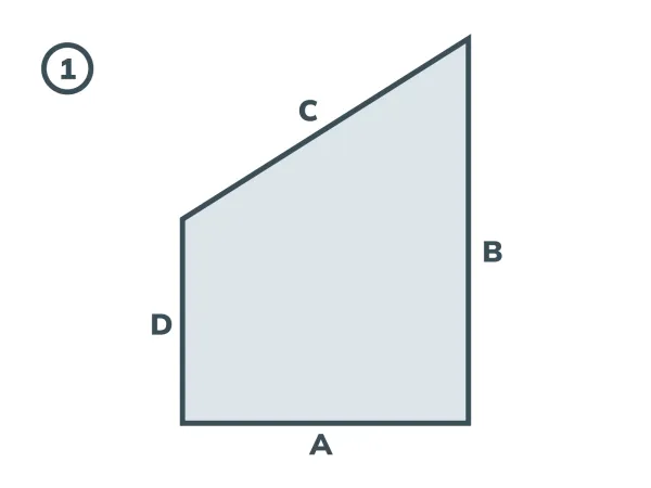 Siete proti hmyzu na OKNO - pevné - atyp - tvar 1