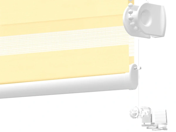 Rolete MINI+ zi-noapte - material Bahama 1801 - vanilie 4