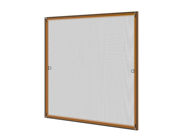Plase anti-insecte pentru FERESTRE DIN ALUMINIU - fixe - SPRING - MARO - RAL 8003 1