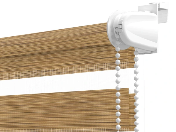 Rolete MINI+ zi-noapte - material Mauritius 61 - galben-maro (stejar deschis) 3