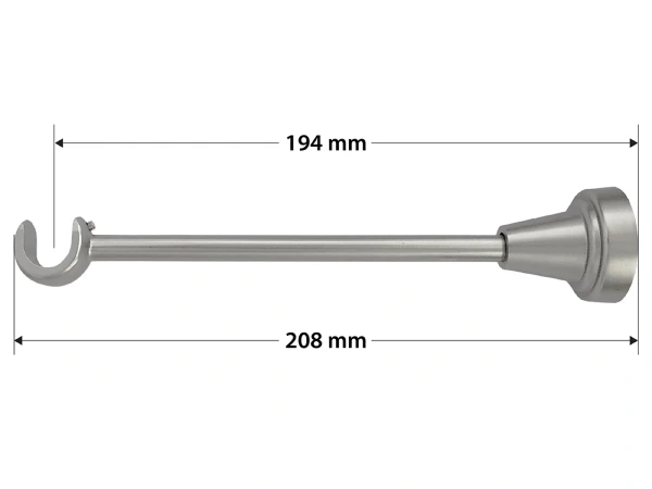 Garniža 16mm - 1rad - SPIRAL - satin 4