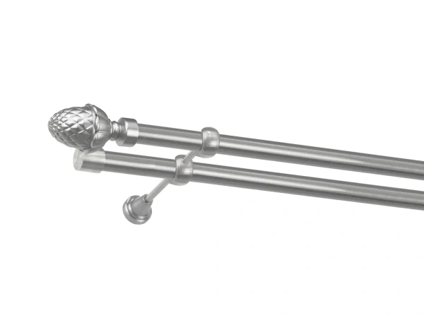 Garniža 25x25mm - 2rady - ŽALUĎ - satin 1