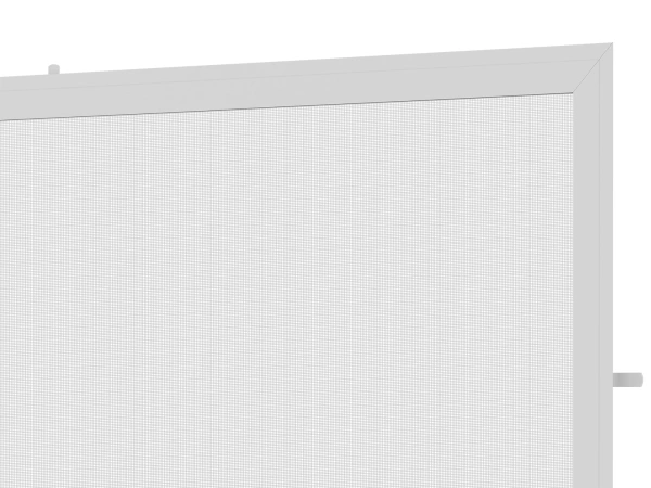 Siete proti hmyzu na OKNO - pevné - SIVÁ - RAL 9006 5