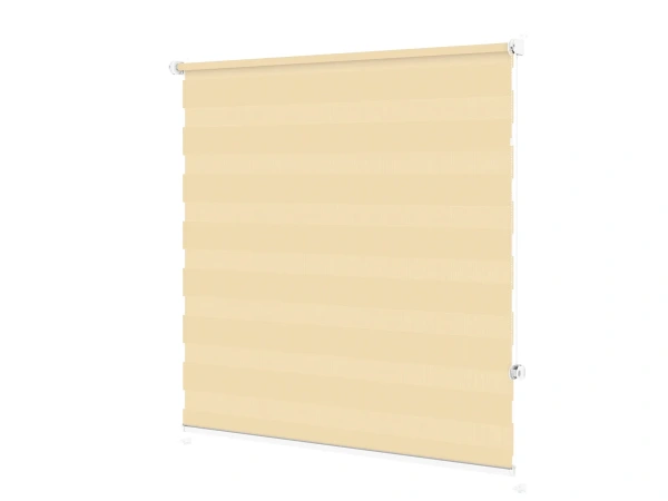 Jaluzele cu roll MINI - zi și noapte - țesătură Zakynthos 05 - croissant 2